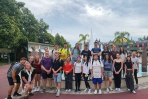 Europaparkbesuch mit brasilianischen Austauschschülern