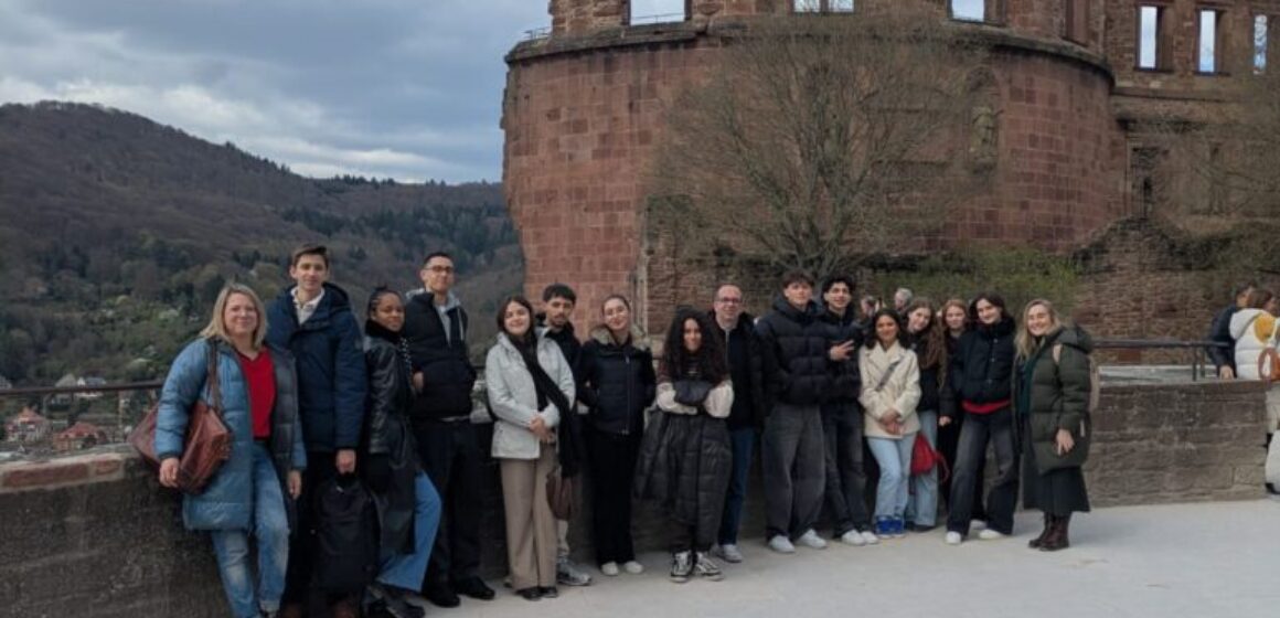 Bildungsbesuch aus Lissabon pflanzt 100 Bäume in Bretten