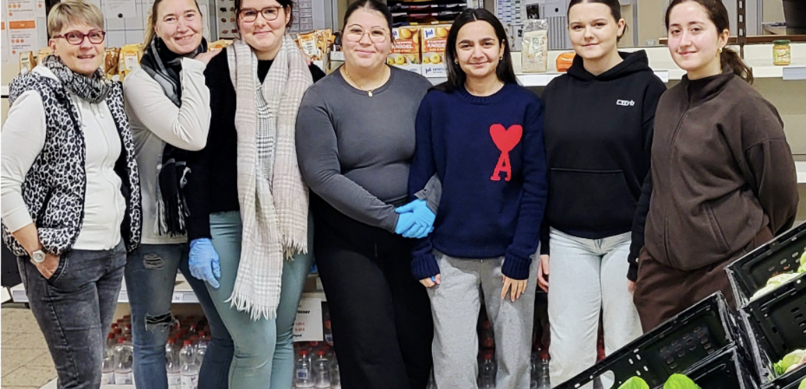 Sozialmanagement-Kurs besucht Brettener Tafel